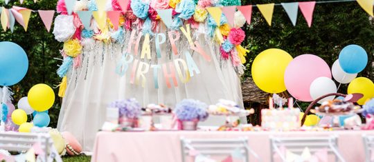 Fêtes d'anniversaire