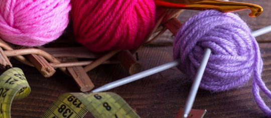 Matériel de crochet de tricot