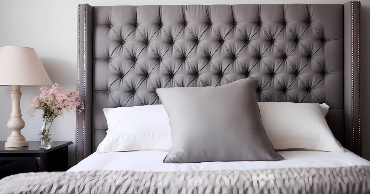 tête de lit matelassée